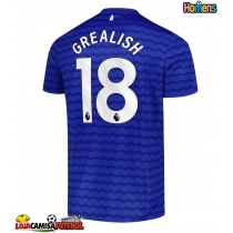 Camisa de Futebol Everton Jack Grealish #18 Equipamento Principal 2025-26 Manga Curta
